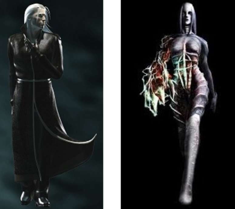 As duas formas de Morpheus. (Imagem: Cavia)