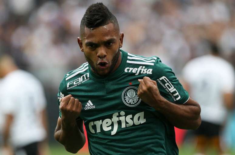 Borja é o artilheiro do Palmeiras na temporada, com nove gols (Foto: Cesar Greco/Palmeiras)