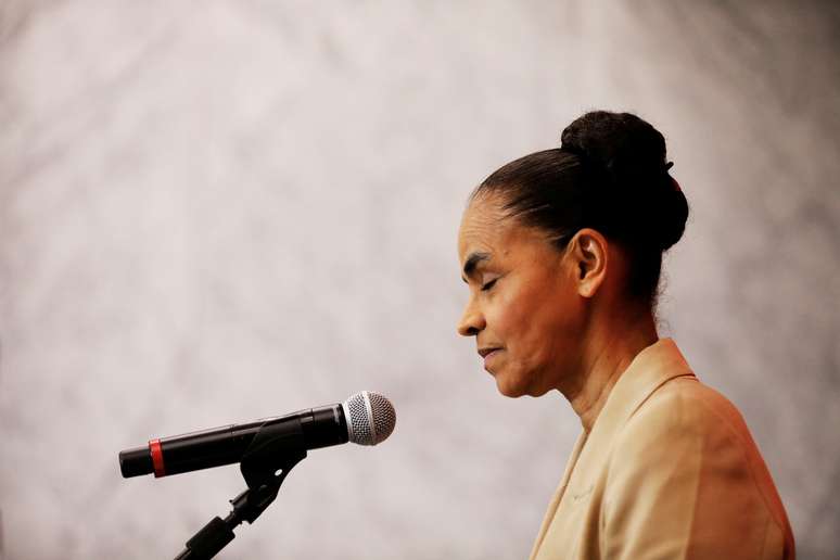 Pr&eacute;-candidata da Rede &agrave; Presid&ecirc;ncia da Rep&uacute;blica, Marina Silva
17/04/2018
REUTERS/Nacho Doce