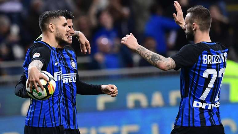A Inter de Milão venceu o Cagliari por 4 a 0 (Foto: AFP)