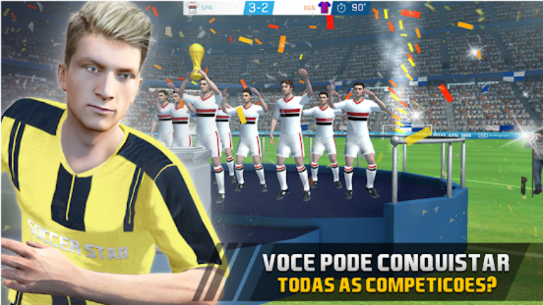 6 MELHORES JOGOS De FUTEBOL Para Android-ios em 2022 