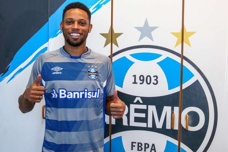 André chegou para reforçar o Grêmio neste ano (Foto: Lucas Uebel / Divulgação)