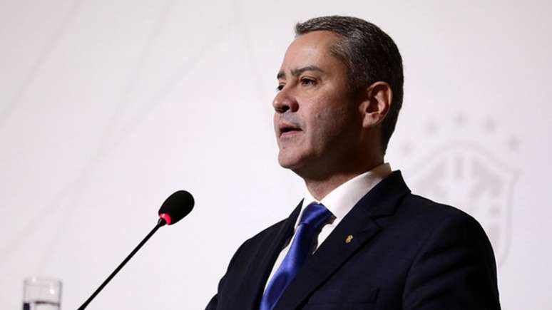 Rogério Caboclo foi eleito para o cargo máximo da CBF até abril de 2023 (Divulgação)