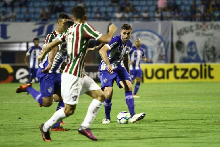 André Moritz foca no jogo contra o Goiás pela Copa do brasil (Foto: Divulgação)