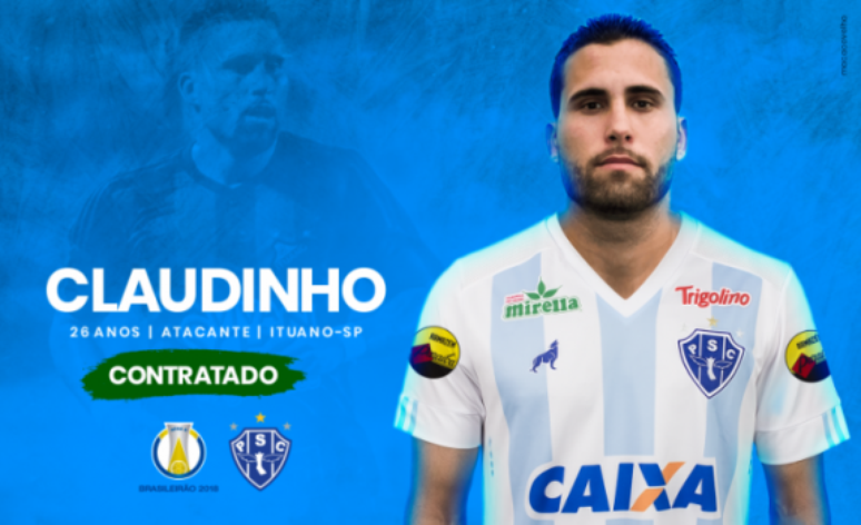 Contratação Paysandu - Claudinho