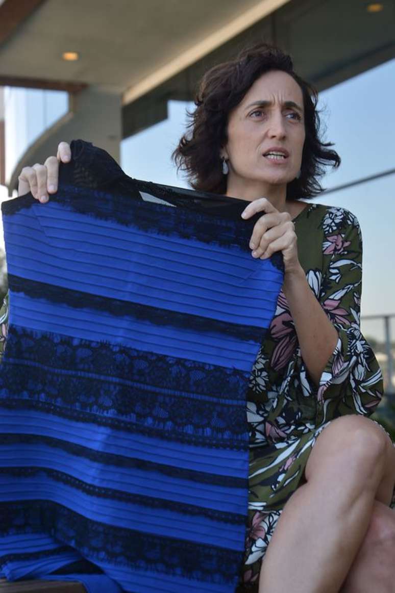 Branco e dourado ou azul e preto? Segundo a neurocientista Claudia Feitosa-Santana, a forma como as pessoas veem as cores pode sinalizar até doenças