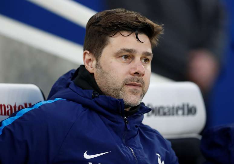 Técnico do Tottenham, Mauricio Pochettino
17/04/2018 Action Images via Reuters/Matthew Childs 