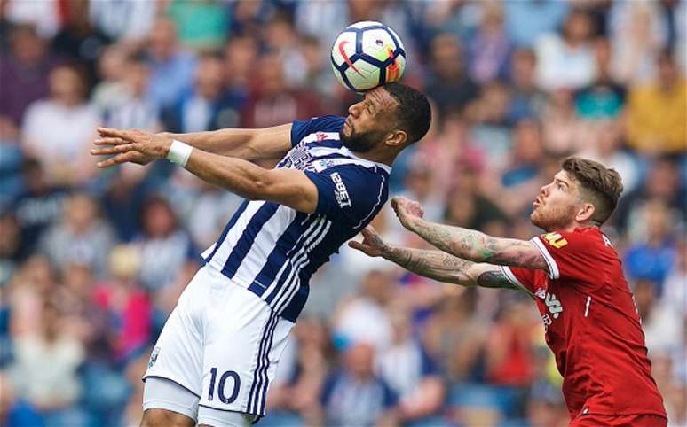 West Bromwich e Liverpool empatam em 2 a 2 (Foto: Reprodução / Twitter)