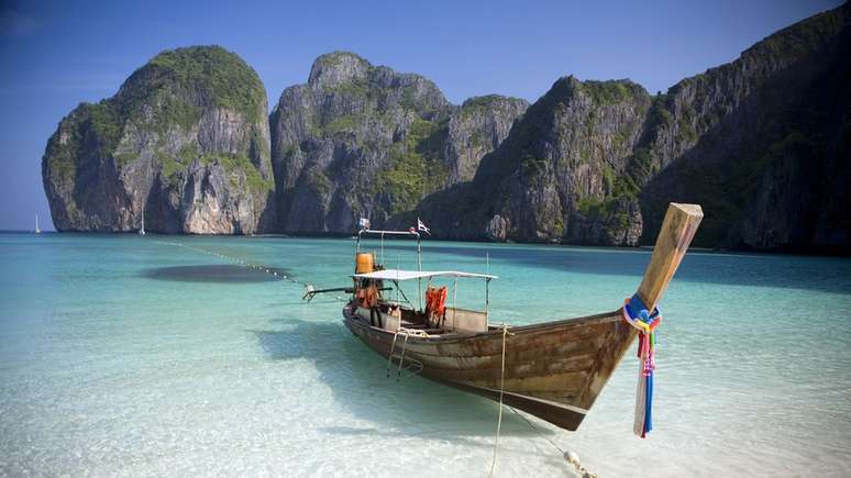Paraíso tailandês ficou conhecido mundialmente após aparecer em filme com Leonardo DiCaprio