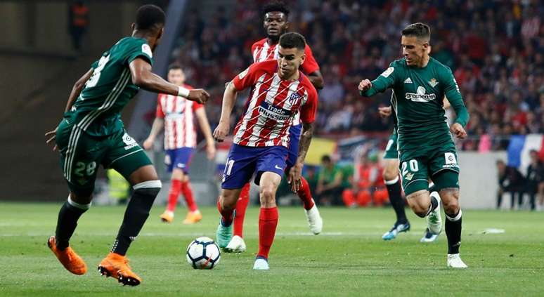 Atlético de Madrid ficou no empate sem gols com o Bétis, em casa (Foto: Divulgação)