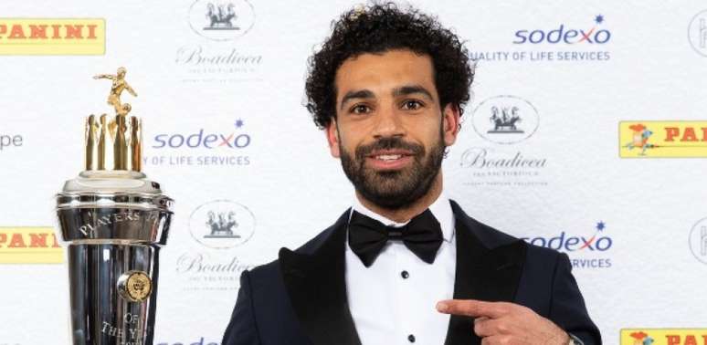 Salah foi eleito o melhor jogador da Premier League (Foto: Divulgação)