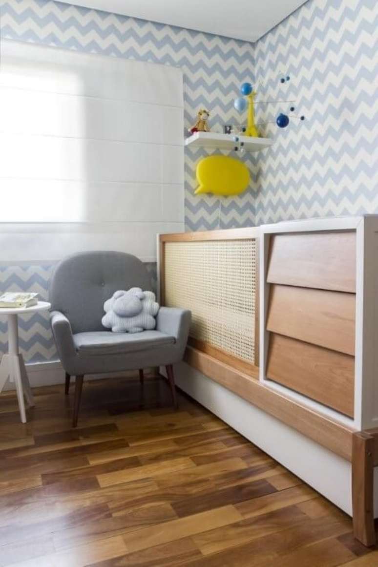 26. A poltrona de amamenta&ccedil;&atilde;o deve ser muito confort&aacute;vel. Projeto de Codecorar