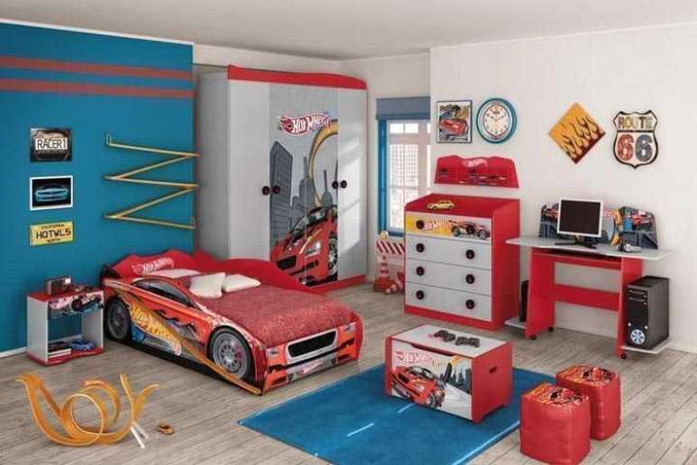 59. Uma decoração de quarto infantil totalmente temática é o sonho de qualquer criança!