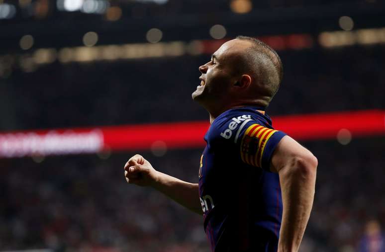 Andrés Iniesta 21/04/2018 REUTERS/Juan Medina