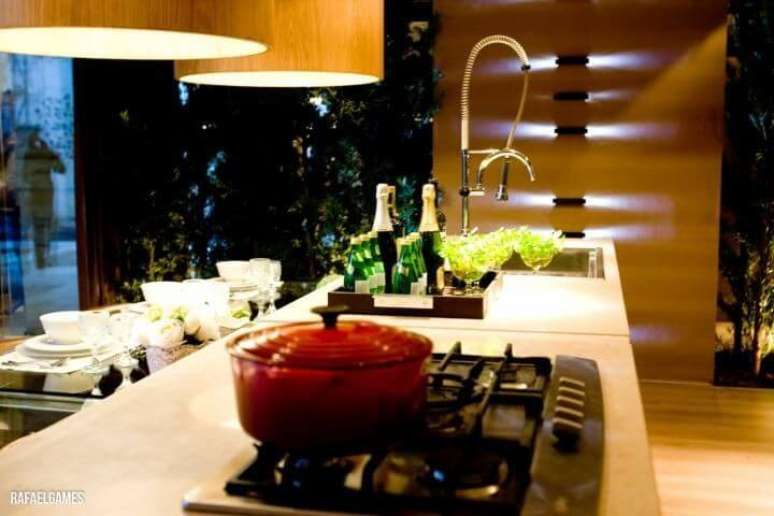 5. O misturador pode ser &uacute;til de diversas formas no espa&ccedil;o gourmet pequeno. Projeto de Carla Felippi