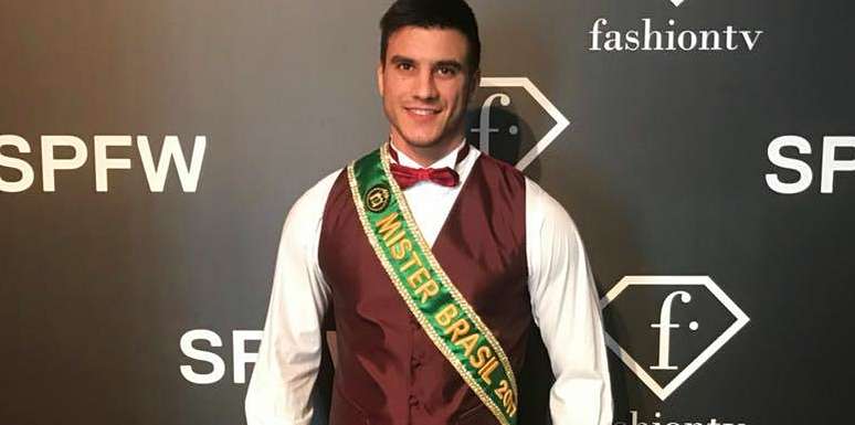 Bruno Poczinek fez sucesso nos corredores do mais badalado evento de moda do Brasil