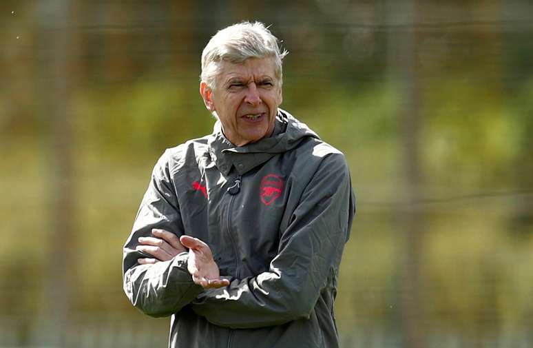 Técnico do Arsenal, Arsene Wenger 25/04/2018 Action Images via Reuters/Andrew Couldridge