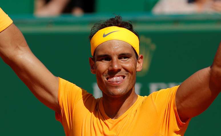 Nadal comemora título em Monte Carlo
 22/4/2018      REUTERS/Eric Gaillard
