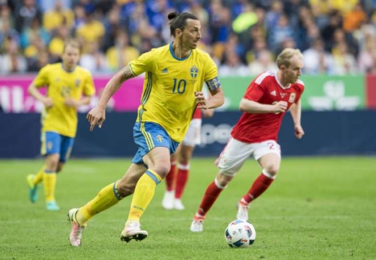 Ibrahimovic aposentou-se da seleção sueca após a Eurocopa de 2016 (Foto: Jonathan Nackstrand / AFP)