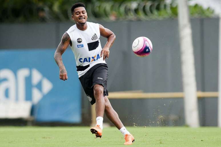 Diogo Vitor está suspenso preventivamente pelo Santos (Foto: Ivan Storti)