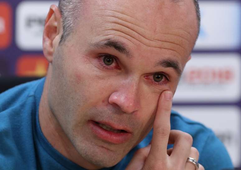 Andrés Iniesta 27/04/2018 REUTERS/Albert Gea