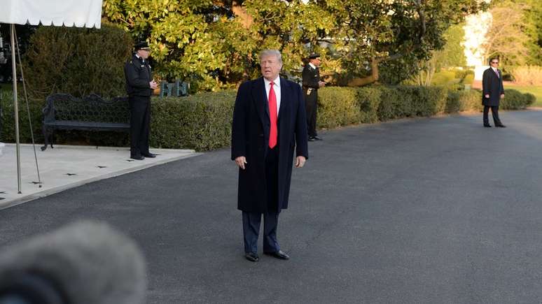 Apoiadores de Trump comemoram sua conduta com a Coreia do Norte