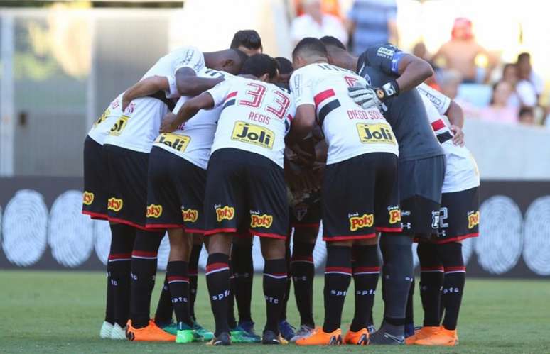 São Paulo foi melhor na partida, mas levou gol aos 43 minutos da partida no Maracanã (Rubens Chiri/saopaulofc.net)