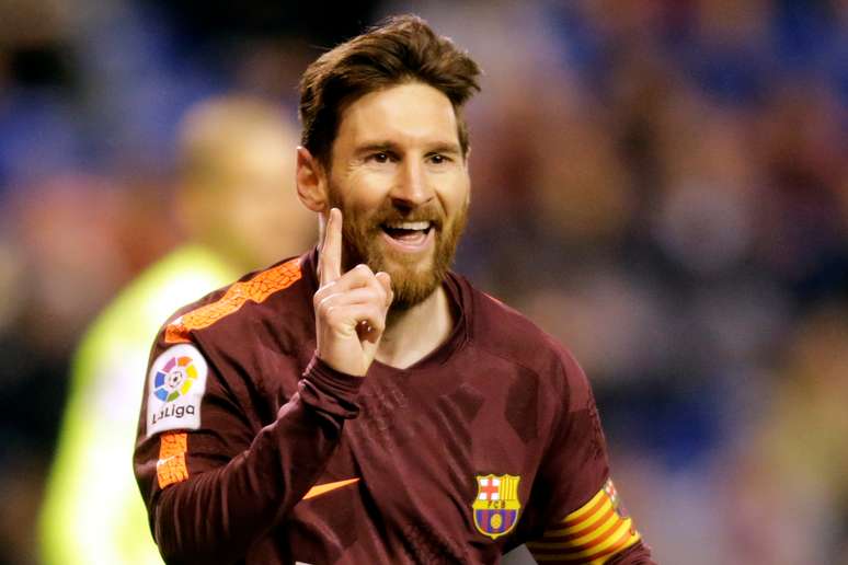 Lionel Messi 29/04/2018   REUTERS/Miguel Vidal