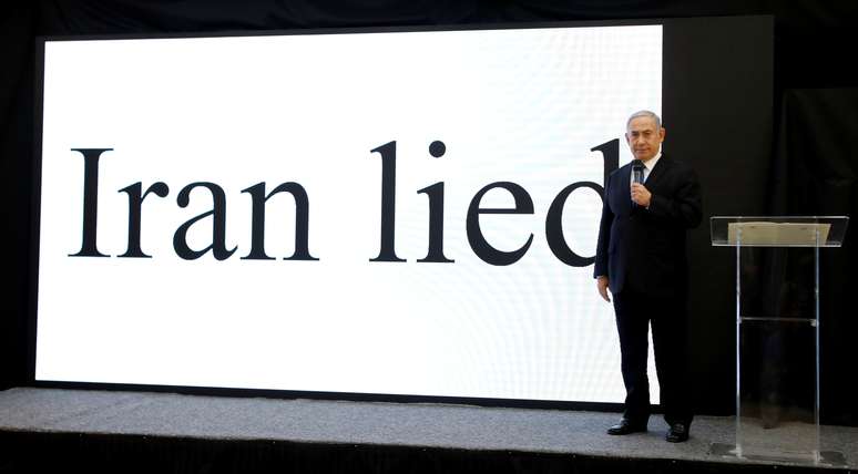 Premiê israelense, Benjamin Netanyahu, em Tel Aviv 30/04/2018 REUTERS/ Amir Cohen