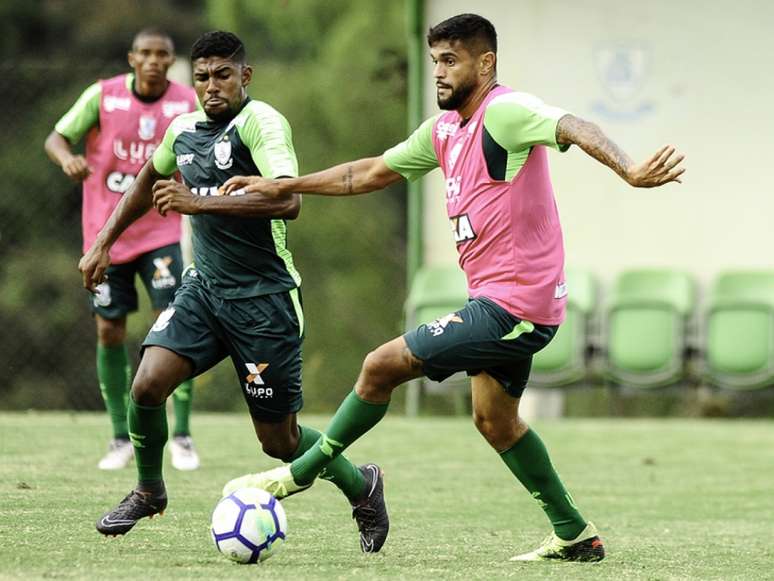 América-MG foca na partida contra o Vasco (Foto: Divulgação/América-MG)