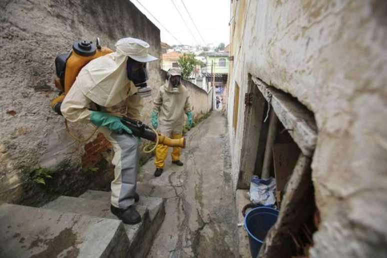 A&ccedil;&atilde;o contra dissemina&ccedil;&atilde;o de mosquito que transmite o v&iacute;rus da dengue, em S&atilde;o Paulo