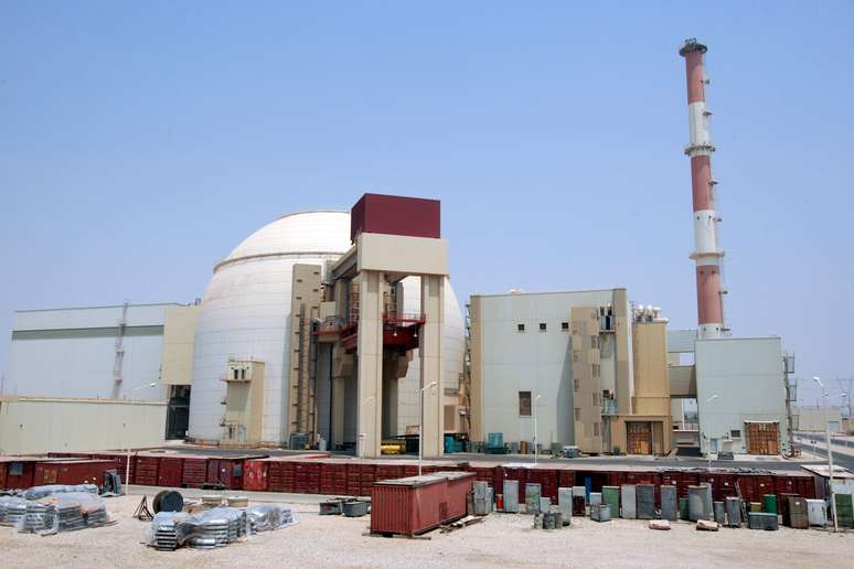 Vista geral da usina nuclear de Bushehr, ao sul de Teerã