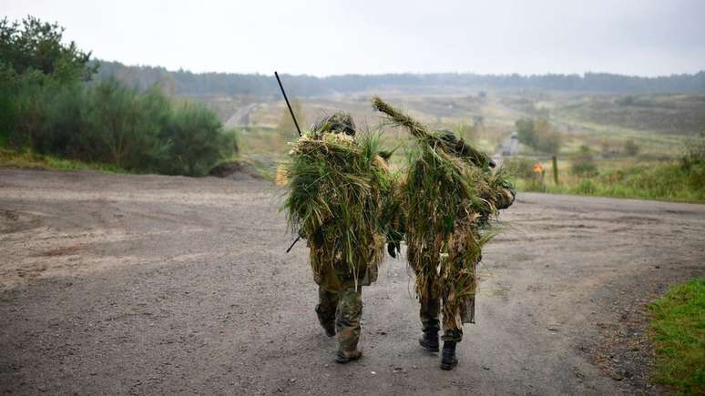 O ex&eacute;rcito alem&atilde;o n&atilde;o chega a gastar 2% do PIB, como &eacute; esperado dos membros da Otan