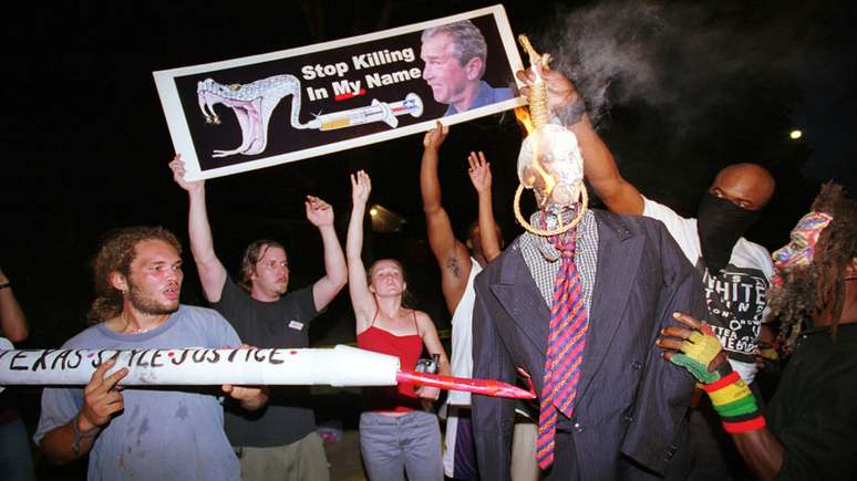 Em 2000, Huntsville foi palco de protestos contra a pena de morte por conta da execução de Gary Graham