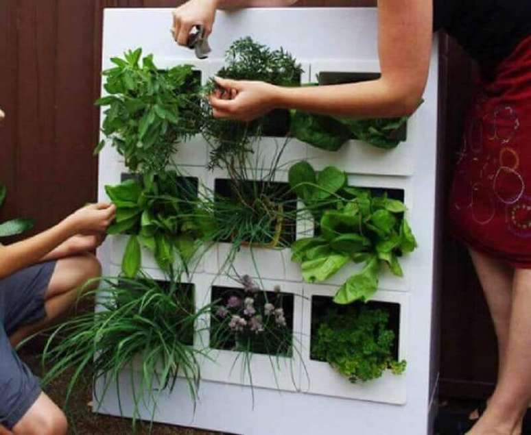 22. Há diversas formas de como fazer horta em apartamento