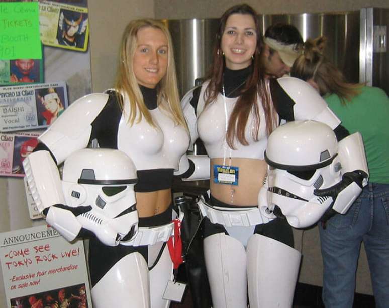 Vale tudo para os f&atilde;s no Dia da Guerra nas Estrelas