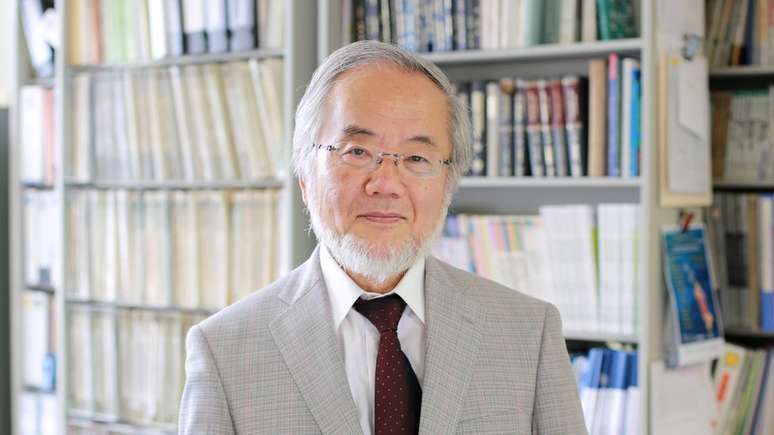 O cientista Yoshinori Ohsumi ganhou o pr&ecirc;mio Nobel de Medicina por suas descobertas sobre os mecanismos da autofagia