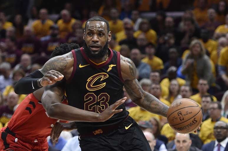 LeBron James foi o grande destaque da noite