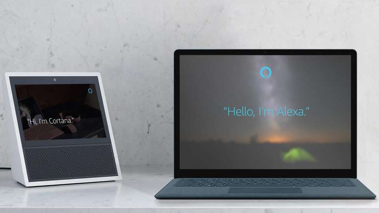 Alexa and Cortana