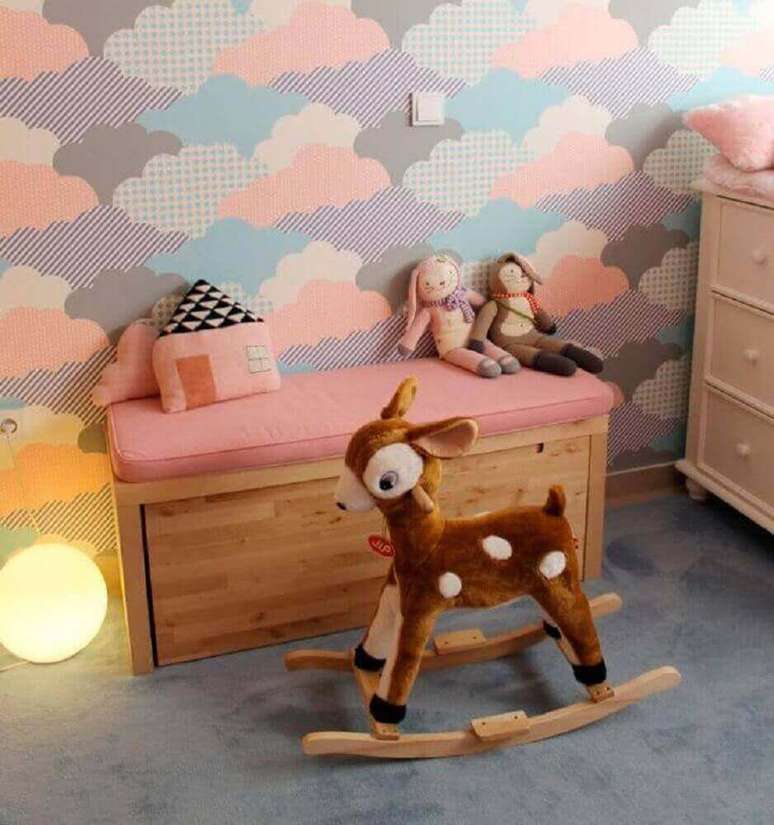 6. Crie um ambiente agradável e leve em consideração o gosto da criança ao fazer a decoração de quarto infantil feminino