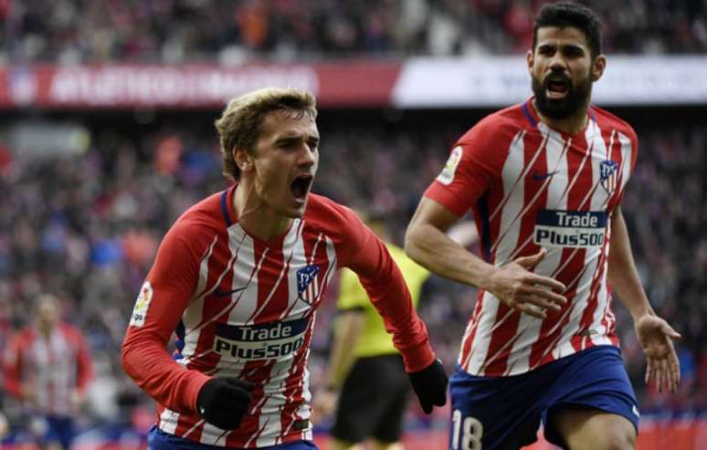 Griezmann é o principal jogador do Atlético de Madrid (Foto: Pierre-Philippe Marcou / AFP)