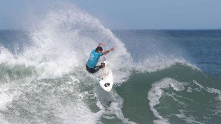 Deivid Silva em ação em Saquarema (Foto: WSL / Daniel Smorigo)