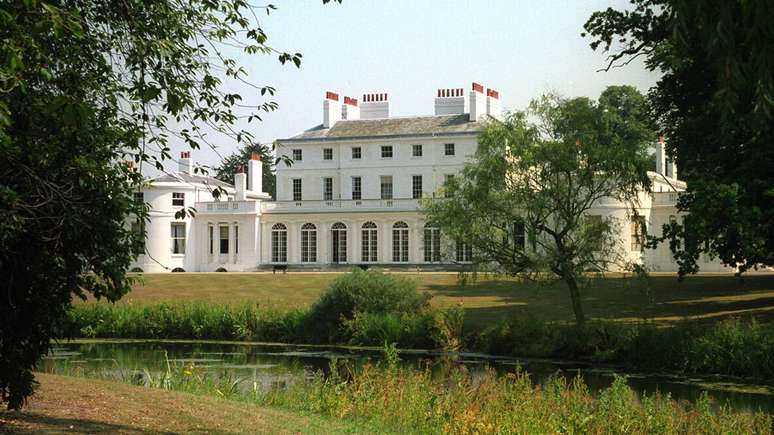 O palácio rural do século 17 Frogmore House, dentro da área de Windsor, abrigará a festa noturna do casamento, para os amigos mais íntimos do casal