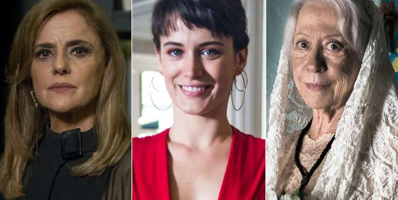 Marieta Severo (Sophia), Bianca Bin (Clara) e Fernanda Montenegro (Mercedes): personagens magnéticas fizeram o público dar ótima audiência à Globo