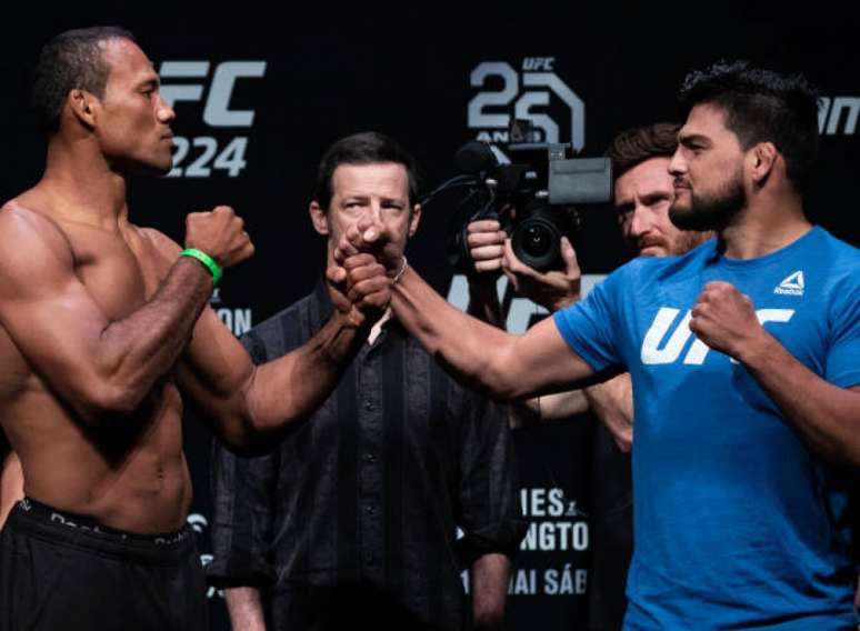 Ronaldo Jacaré e Gastelum farão a segunda luta mais importante da noite no UFC Rio (Foto: Getty Images / UFC)