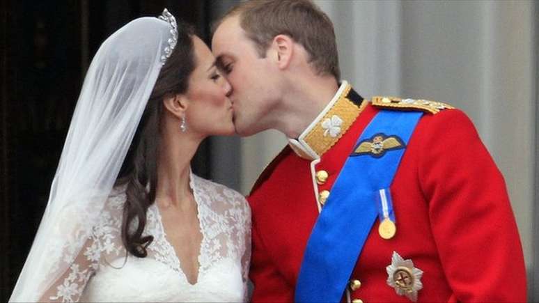 Kate Middleton e William se casaram em 2011