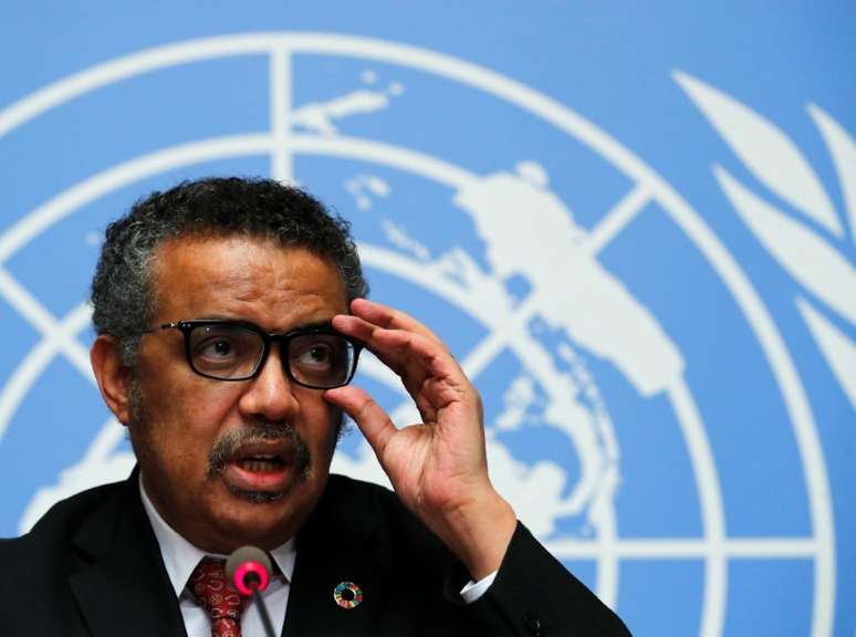 Diretor-geral da OMS, Tedros Adhanom Ghebreyesus, d&aacute; entrevista coletiva em Genebra
07/02/2018 REUTERS/Denis Balibouse