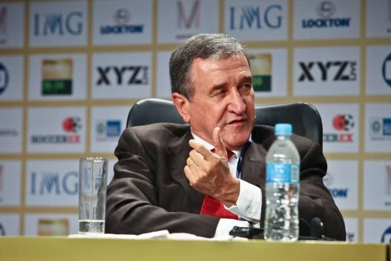 Parreira na Soccerex Global Convention
30/11/11      Action Images / Marcos Michael 
