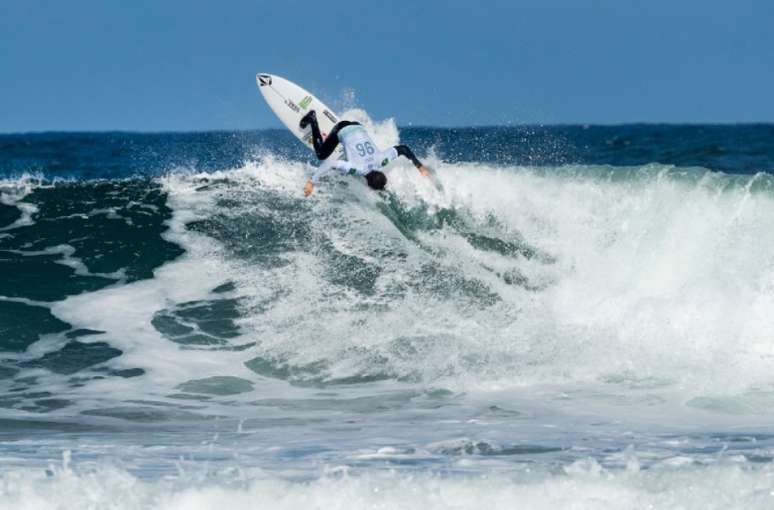 Gabriel Medina teve dificuldades (Foto: WSL / Ed Sloane)