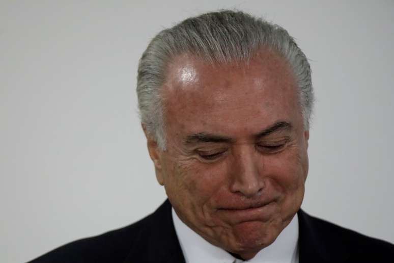 Presidente Michel Temer em Brasília 27/03/2018 REUTERS/Ueslei Marcelino